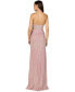 ფოტო #2 პროდუქტის Women's Halter Neck Beaded Dress with Cutouts