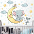 Wandtattoo - Elefant Mond I love You