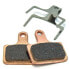 CLARKS 862C Organic Disc Brake Pads 25 Units