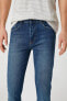 Erkek Orta Indigo Jeans