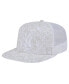 Фото #4 товара Men's White New York Yankees Logo Dunes A-Frame Trucker 9FIFTY Snapback Hat