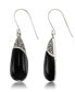 Фото #1 товара Серьги Macy's Onyx Dangle