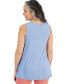 Petite Boat-Neck Layering Sleeveless Tank Top, Created for Macy's