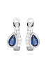 Фото #1 товара Charming silver earrings with zircons SVLE0661SH8M100