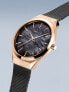 Фото #3 товара Наручные часы Calvin Klein Men's Automatic Silver Stainless Steel Bracelet Watch 44mm.