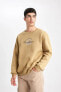 Фото #8 товара Discovery Channel Oversize Fit Bisiklet Yaka Sweatshirt