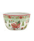 Фото #3 товара Joy of Christmas 24 oz Ice Cream Bowls Set of 4