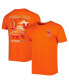 Фото #1 товара Men's Orange Virginia Tech Hokies Vintage-Like Through the Years 2-Hit T-shirt
