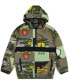 Men's Military-Inspired Pullover Jacket