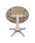 Фото #4 товара 42" Round Dual Drop Leaf Pedestal Table