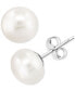 ფოტო #2 პროდუქტის EFFY® 3-Pc. Set Pink, Peach, & White Cultured Freshwater Pearl (9mm) Stud Earrings in Sterling Silver