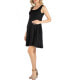 ფოტო #2 პროდუქტის A Line Slim Fit and Flare Maternity Dress