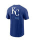 Фото #2 товара Men's Royal Kansas City Royals Over the Shoulder T-shirt