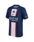 Фото #3 товара Men's Blue Paris Saint-Germain 2022/23 Home Authentic Blank Jersey