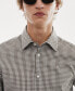 ფოტო #11 პროდუქტის Men's Micro-Stretch Fabric Shirt
