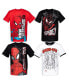 Фото #1 товара Toddler Boys Spider-Man 4 Pack Pullover T-Shirts Spidey