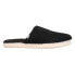 Фото #1 товара TOMS Harbor Scuff Mens Black Casual Slippers 10018750T