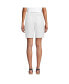 ფოტო #2 პროდუქტის Women's High Rise Drawstring A-line 10" Linen Shorts