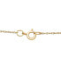 ფოტო #3 პროდუქტის Cultured Freshwater Pearl (8mm) and Diamond Accent 18" Pendant Necklace in 14k Yellow Gold