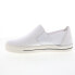 Ziera Adela ZR10664WHILE Womens White Wide Leather Lifestyle Sneakers Shoes