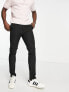 Фото #1 товара Topman smart super skinny trousers in black