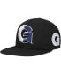 Фото #2 товара Men's Black Georgetown Hoyas Lifestyle Fitted Hat