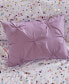 Фото #9 товара Одеяло Intelligent Design Abby с плиссированным металлическим эффектом, 3-х предметный набор, односпальный/полутороспальный