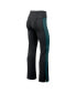 ფოტო #3 პროდუქტის Women's Black Philadelphia Eagles Studio Fitted Flared Leggings