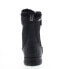 Emu Australia Snowy W12785 Womens Black Leather Lace Up Casual Dress Boots