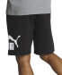 Фото #2 товара Men's Regular-Fit Big Logo-Print Fleece 10" Shorts