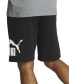 Фото #3 товара Men's Regular-Fit Big Logo-Print Fleece 10" Shorts