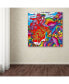 Фото #3 товара Howie Green 'Rainbow queen' Canvas Art - 24" x 24" x 2"