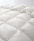 Фото #4 товара Heavyweight White Goose Down Feather Comforter, Twin