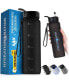 Фото #8 товара Hydration Nation Water Bottle With Time Marker 32oz