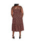 Фото #2 товара Plus Size Priya Maxi Dress