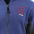 SHOEBACCA Microfleece Jacket Mens Blue Casual Athletic Outerwear 8097-RIB-SB