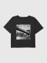 Фото #1 товара Kids New York Bridge Graphic Boxy Crop Tee