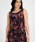 ფოტო #4 პროდუქტის Women's Sleeveless Chiffon Midi Dress