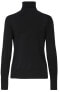 Ladies sweater ONLVENICE L / S ROLLNECK PULLOVER KNT NOOS Black M - фото #2