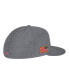 ფოტო #2 პროდუქტის Men's Gray Ole Miss Rebels USA Side Patch True AeroBill Performance Fitted Hat