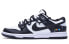 Фото #1 товара 【定制球鞋】 Nike Dunk Low Retro 解构鞋带 GAMEBOY 像素 手绘喷绘 低帮 板鞋 男款 黑白 / Кроссовки Nike Dunk Low DJ6188-002