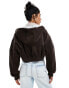 Фото #4 товара ASOS DESIGN bonded cord jacket in brown