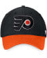 ფოტო #3 პროდუქტის Men's Black Philadelphia Flyers Core Primary Logo Flex Hat