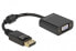 Фото #1 товара Delock 61006 - 0.15 m - DisplayPort - VGA (D-Sub) - Male - Female - Straight