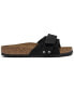 Women's Oita Suede Leather Slide Sandals from Finish Line