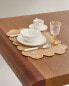 Scalloped placemat