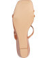 ფოტო #5 პროდუქტის Women's Takarah Strappy Asymmetrical Wedge Sandals