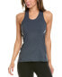 Lucky In Love Warp Speed Tank Women's Grey Xs