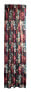 Фото #1 товара Vorhang rot floral blickdicht modern