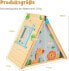 Фото #13 товара 2 in 1 Kinderzelt Holz Spielhaus